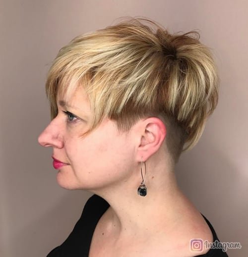 Edgy Pixie with Undercut