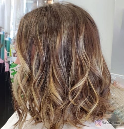 Layered Bob with Highlights