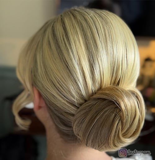 Simple High Bun