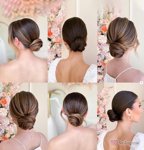 Sleek Low Bun