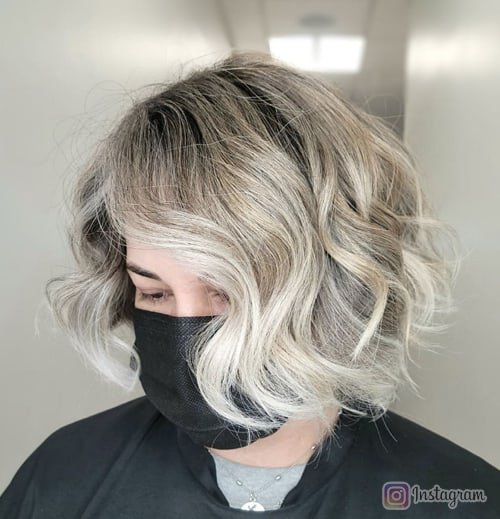 Tousled Crop with Balayage Highlights