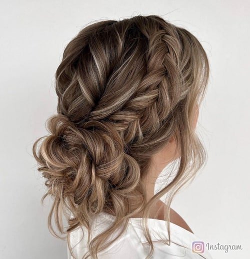 Twisted Crown Updo