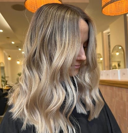 Choppy Blonde Balayage Magic Vibrant 2024 Hairstyles