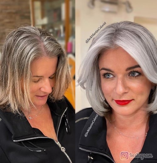 Pixie Bob Fusion Bronde and Silver Tones