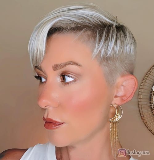 Effortlessly Chic Long Pixie Cut