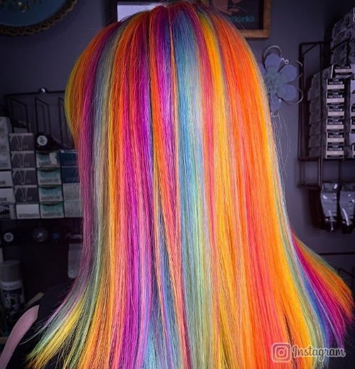 Rainbow Obsession Hair Color