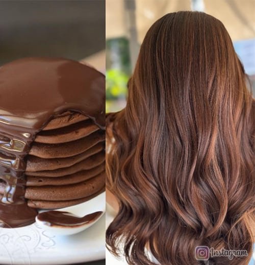 Chocolate Mocha Hair Color