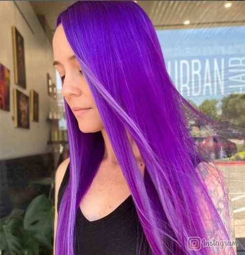 Violet Dreams Hair Color