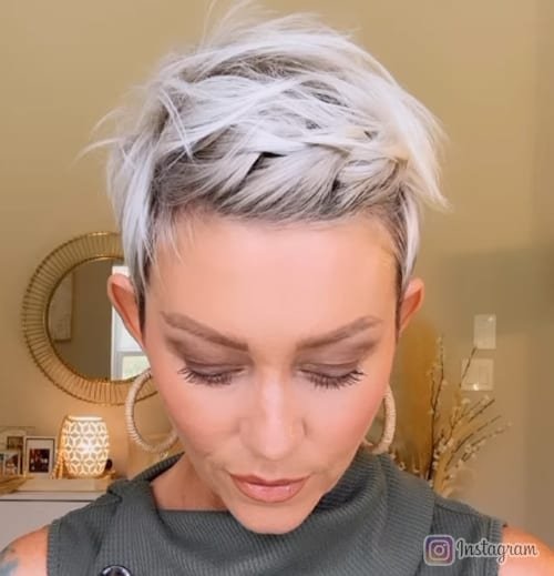 Wispy Layers Short Pixie Hairstyle