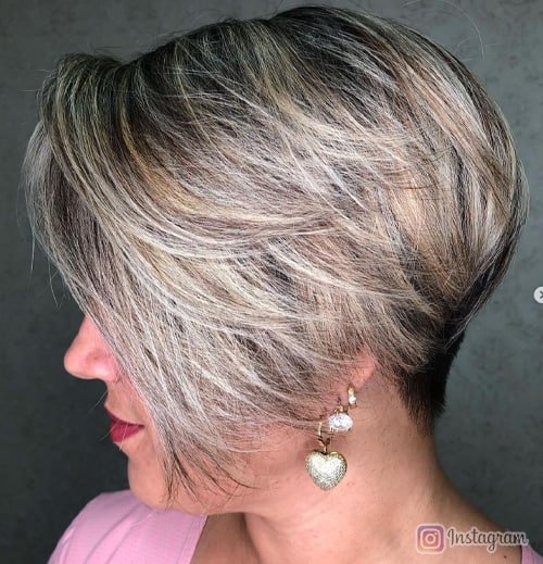 Elongated Layers Stylish Pixie Chic