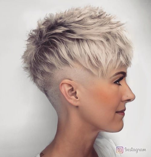 Sassy Statement-Undercut Pixie Hairstyle