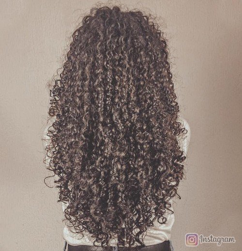 040-V-Cut Curly Hair