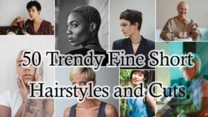 50 Trendy Fine Short Hairstyles and Cuts