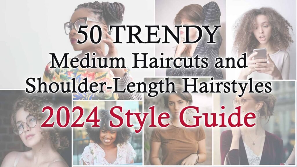 50 Trendy Medium Shoulder-Length Haircuts – 2024 Style Guide